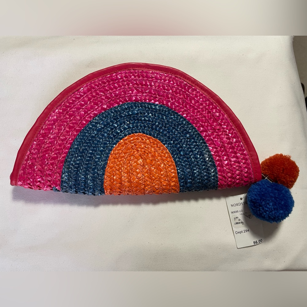 NWT. STRAW with Polyester lining.